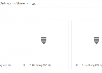 Chia sẻ bộ tài liệu Quản trị doanh nghiệp